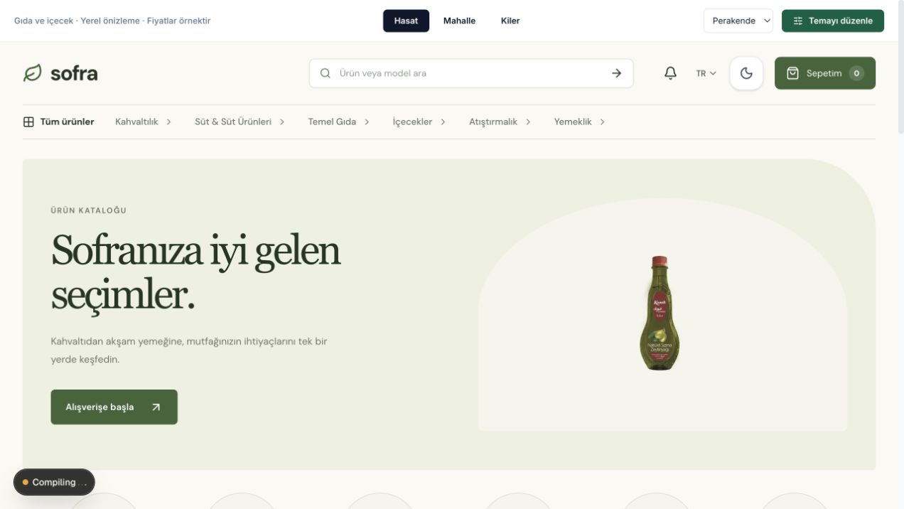 Hasat dijital katalog teması